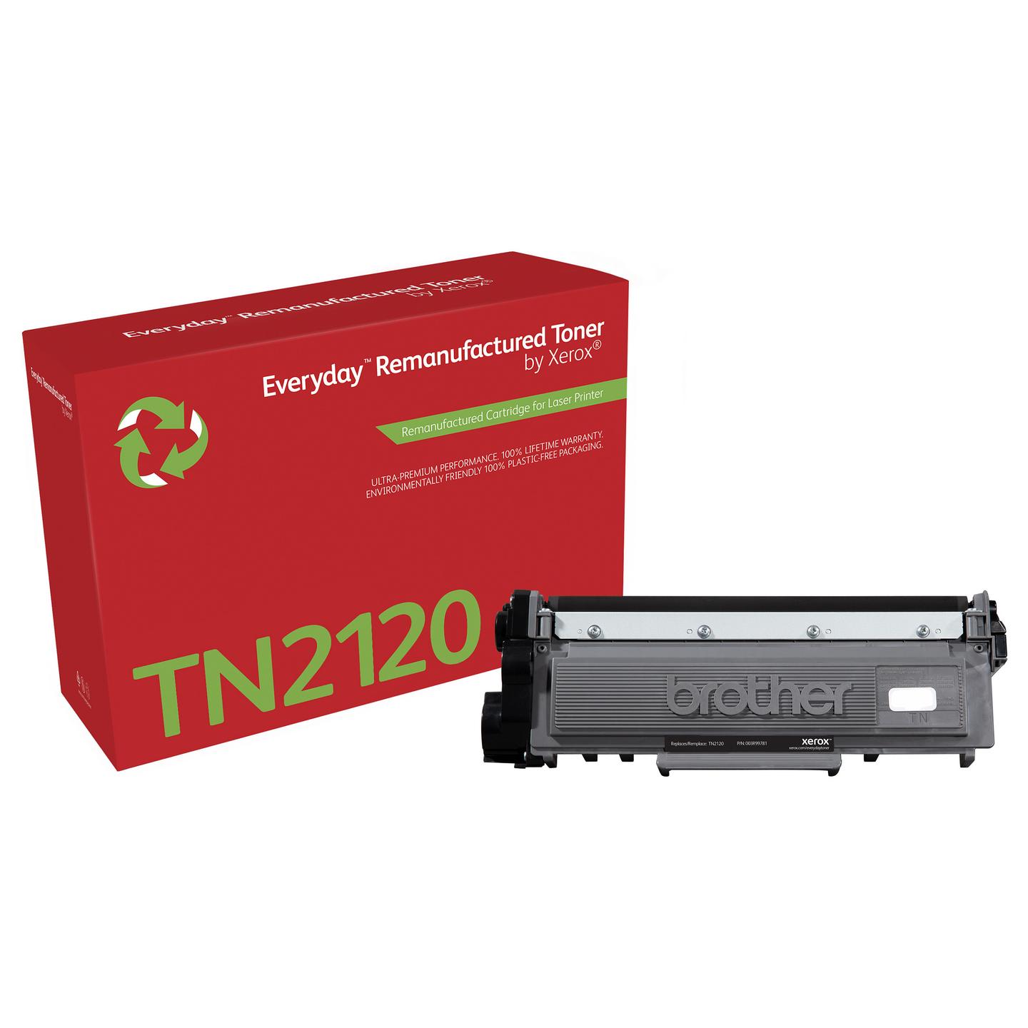 Toner Xerox Everyday 003R99781, 2600 faqe, kompatibil me Brother TN2120 - Zezë