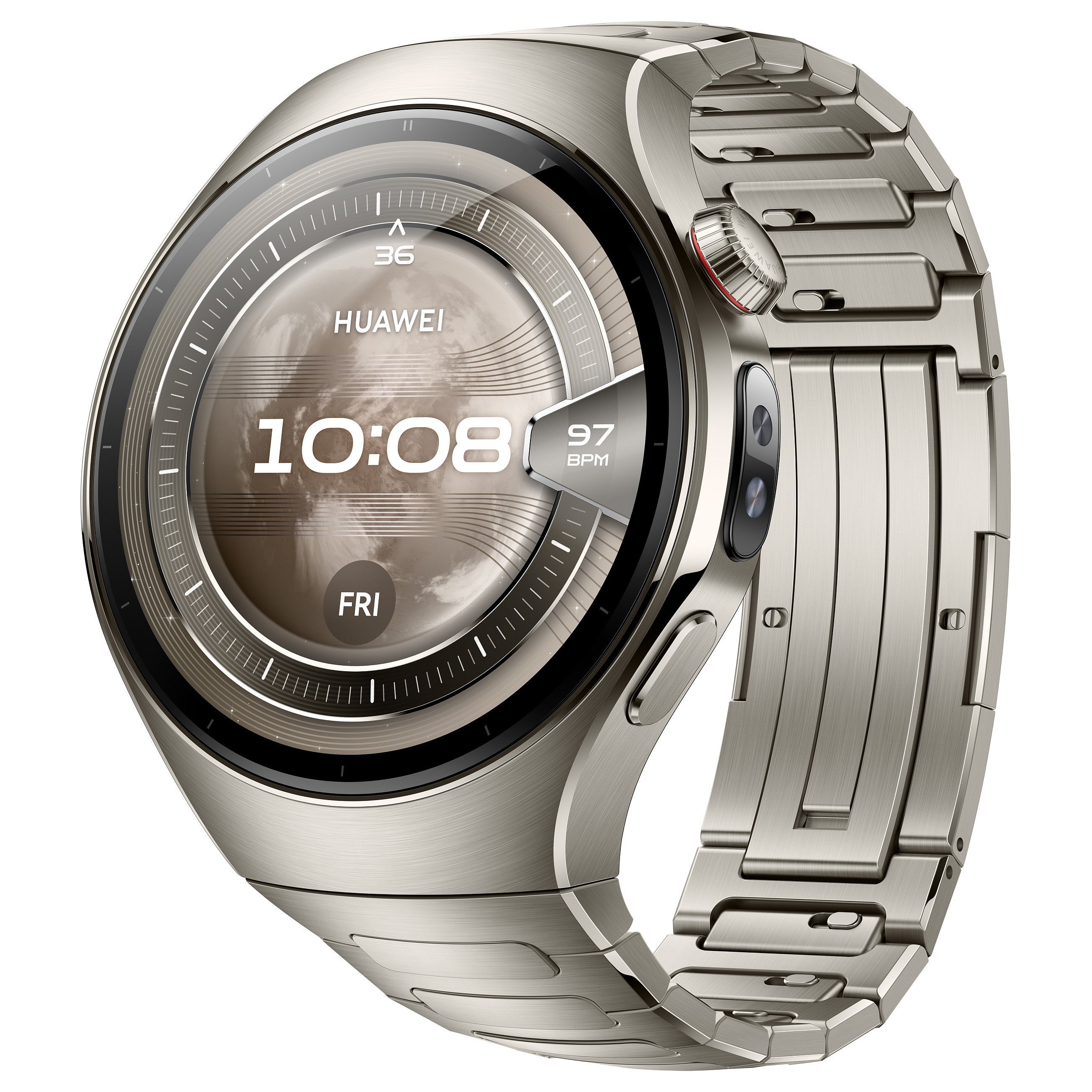 Orë e Mençur HUAWEI Watch 5 / AMOLED LTPO 2.0 / GPS / Monitorim i Rrahjeve të Zemrës – Ari