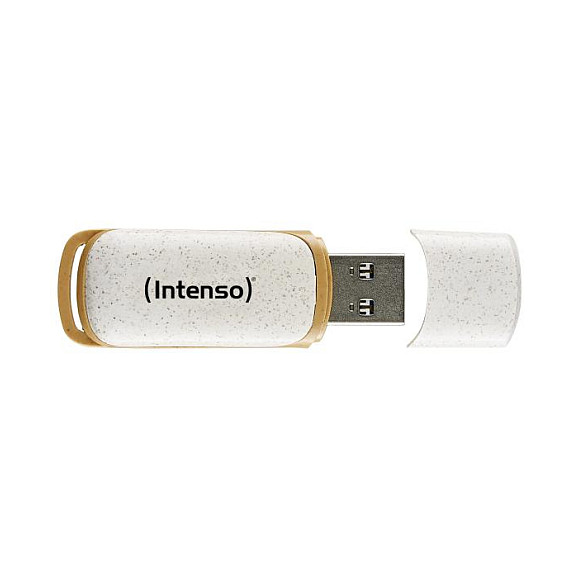 USB Flash Drive / Intenso / 128GB / USB 3.2 Gen 1 / Green Line / Bezhë-Kafe - 1