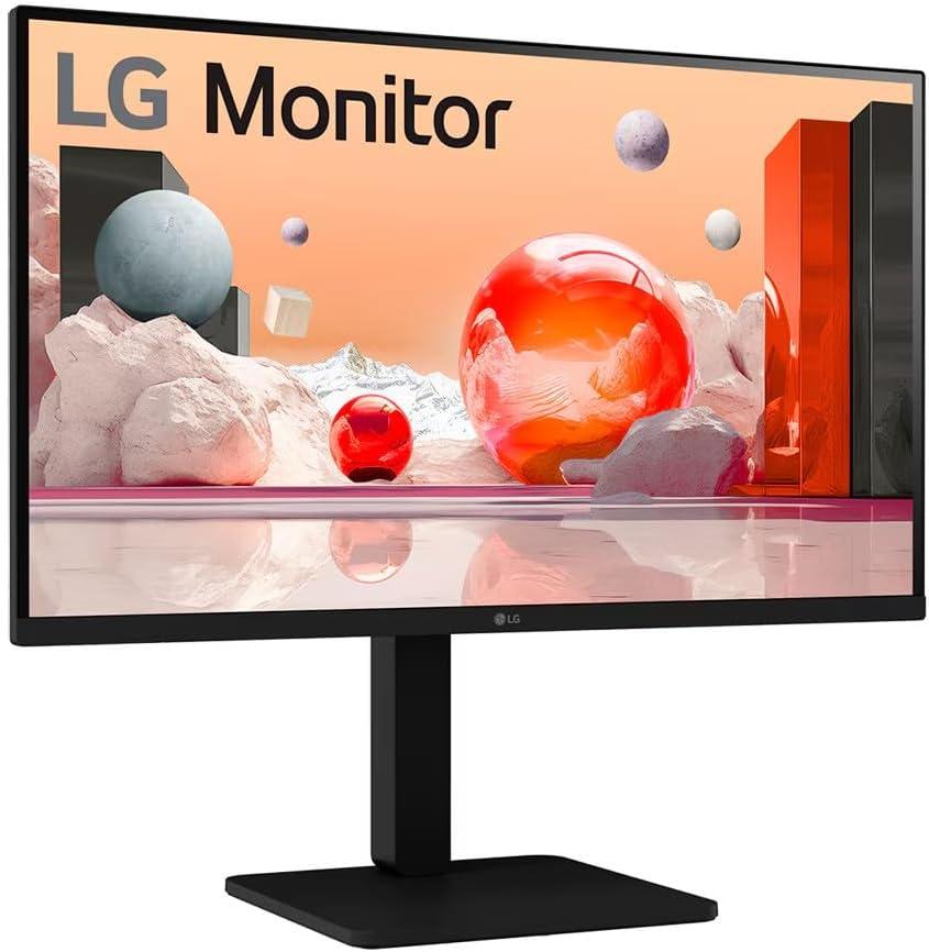 Monitor LG 27BA450-B, 27", Full HD IPS, 100Hz, 5ms, HDMI+DP+VGA+USB - Zezë - 2