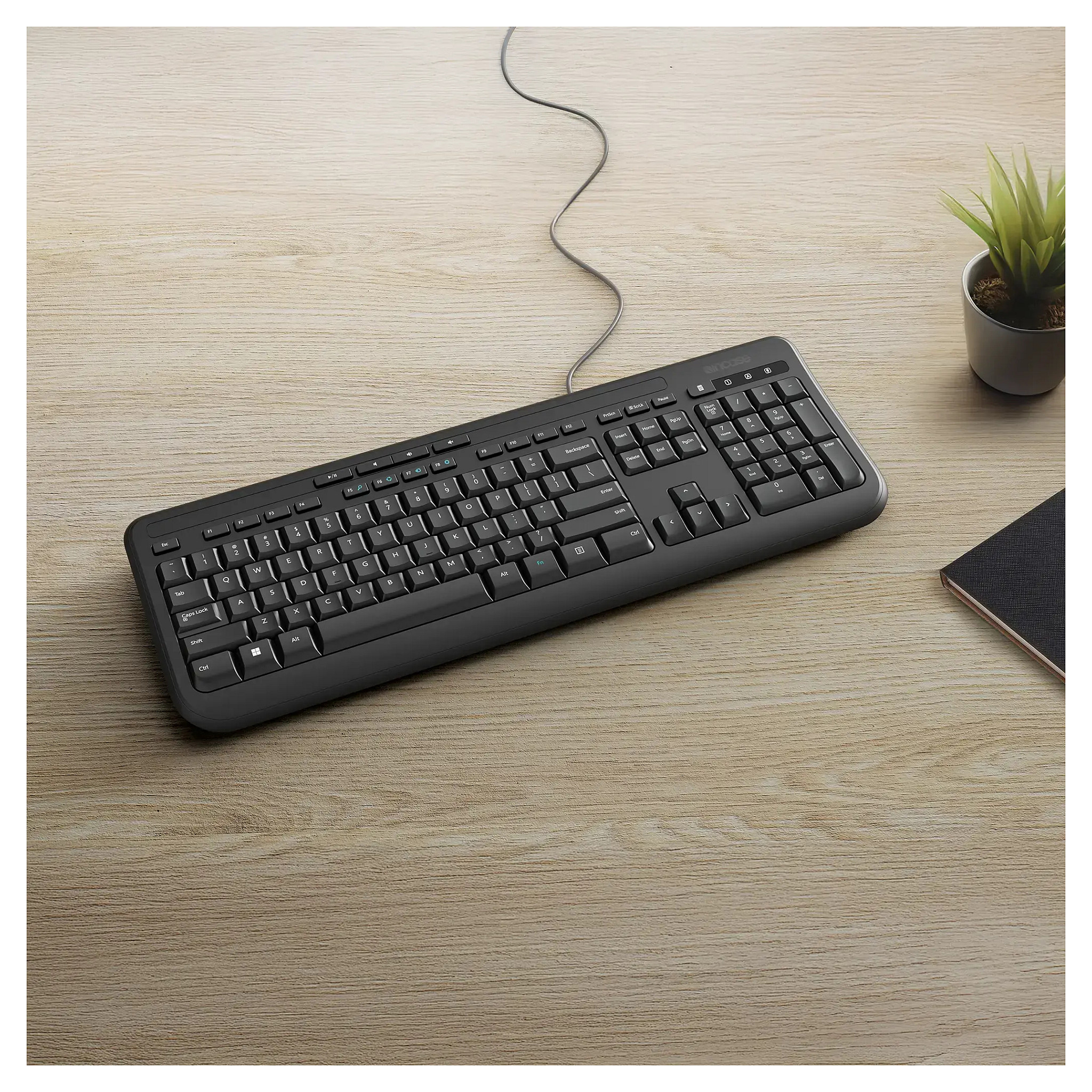 Tastierë me kabllo Incase Designed by Microsoft 600 / QWERTY - Zezë - 2