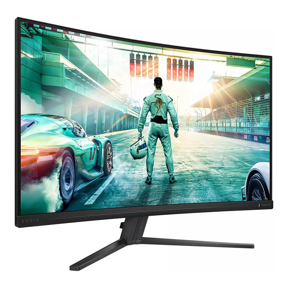 Monitor Gaming Philips Evnia 32M2C3500L/00 / 31.5″ / QHD Fast VA Curved / 180 Hz / 0.5 ms / DisplayPort + HDMI - Zezë - 2