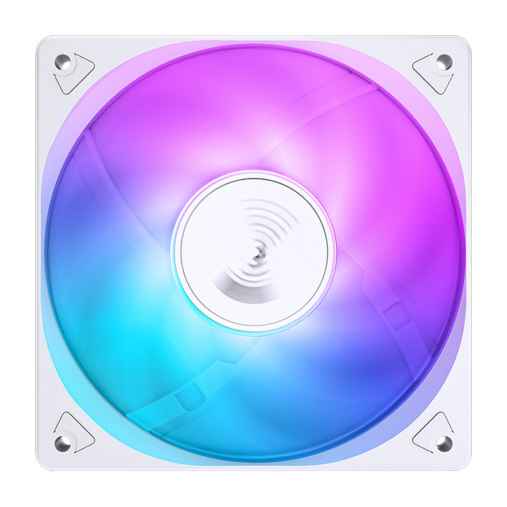 Ftohës për Kasë Jonsbo SL-120C / 120mm / 600-1500 RPM / RGB / PWM – Bardhë - 3
