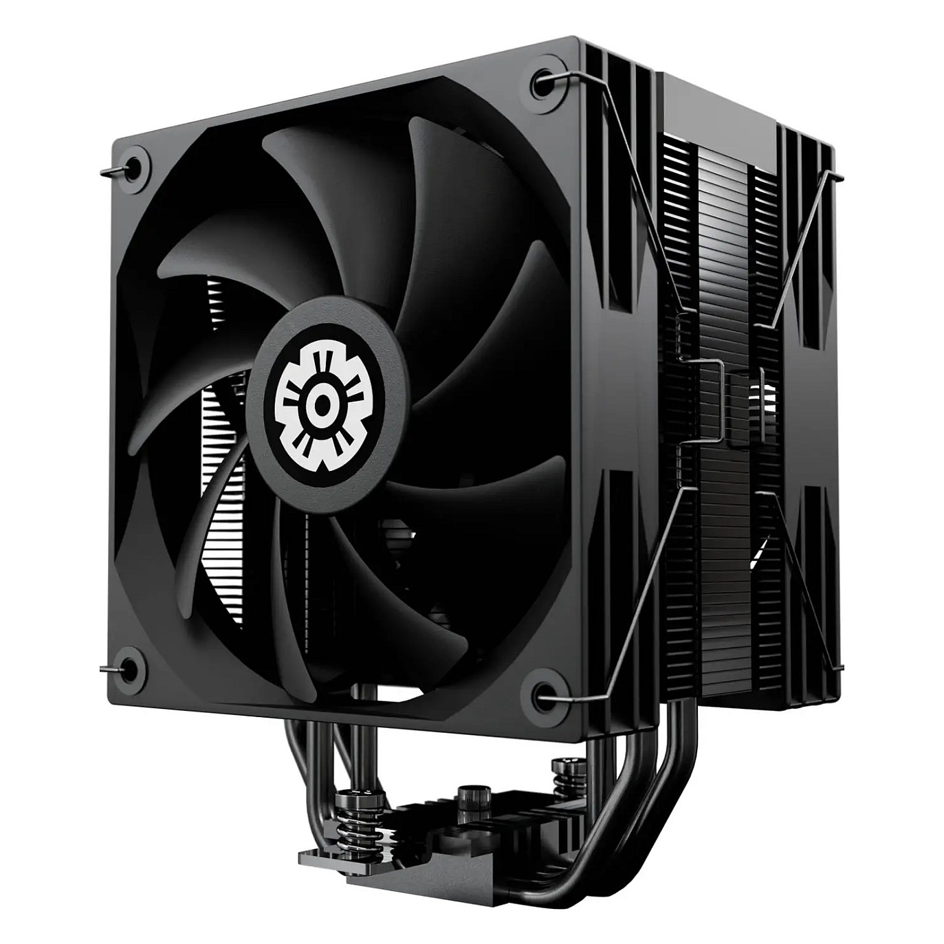 Ftohës për Procesor Enermax ETS-T41D / 2x120mm / 600-1600 RPM / 4x6mm Heat Pipes / 250W TDP / 69.63 CFM / 25 dBA - Zezë