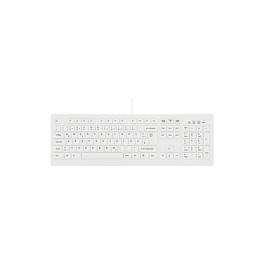 Tastierë me kabllo Contour Active Key AK-C8112, USB, QWERTY, 104 Taste, Full-size, IP68 - Bardhë - 1