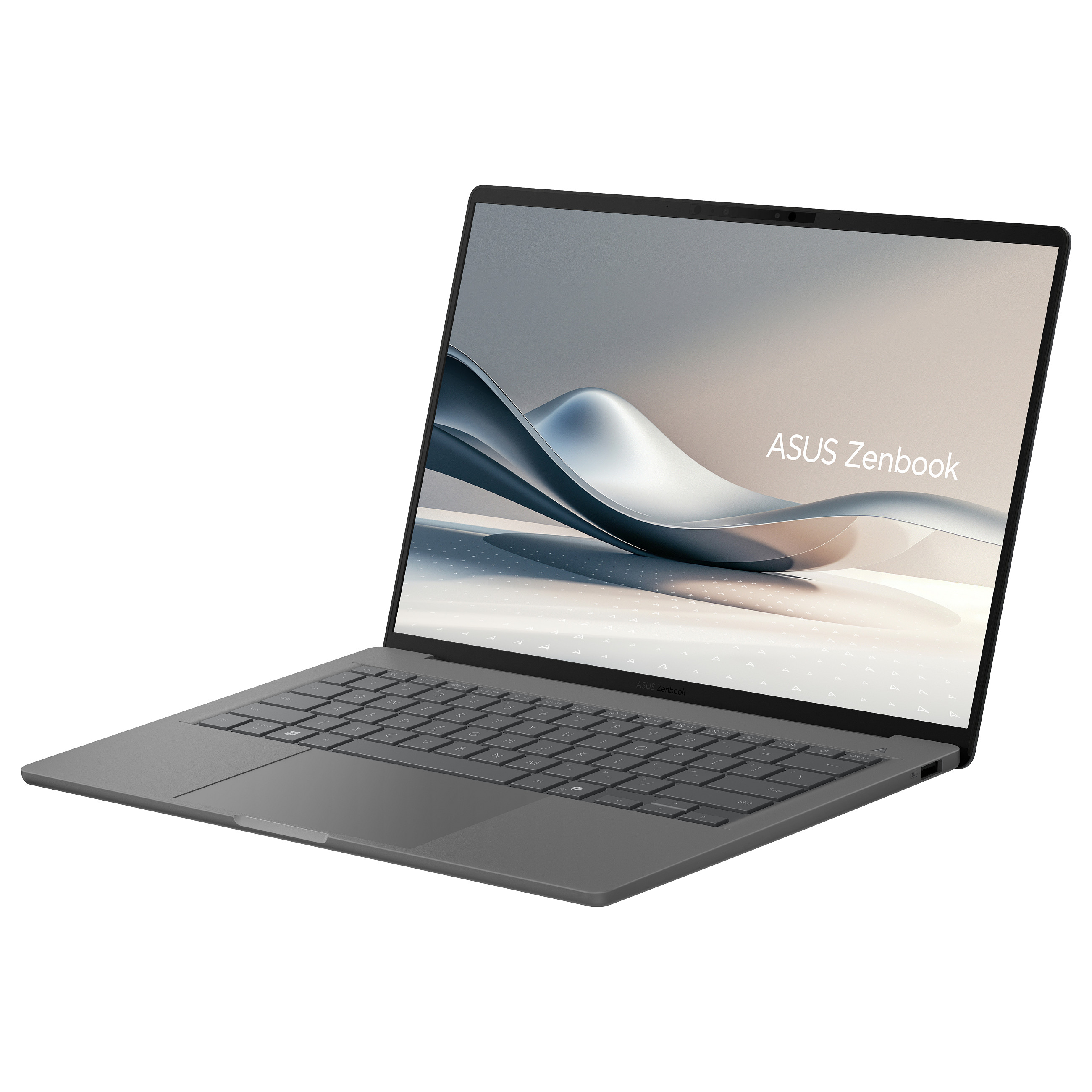 Laptop ASUS Zenbook A14 UX3407QA-QD496W Copilot+ / Snapdragon X1-26-100 / 32GB LPDDR5X / 1TB / 14" WUXGA OLED / Qualcomm Adreno - Hiri - 3