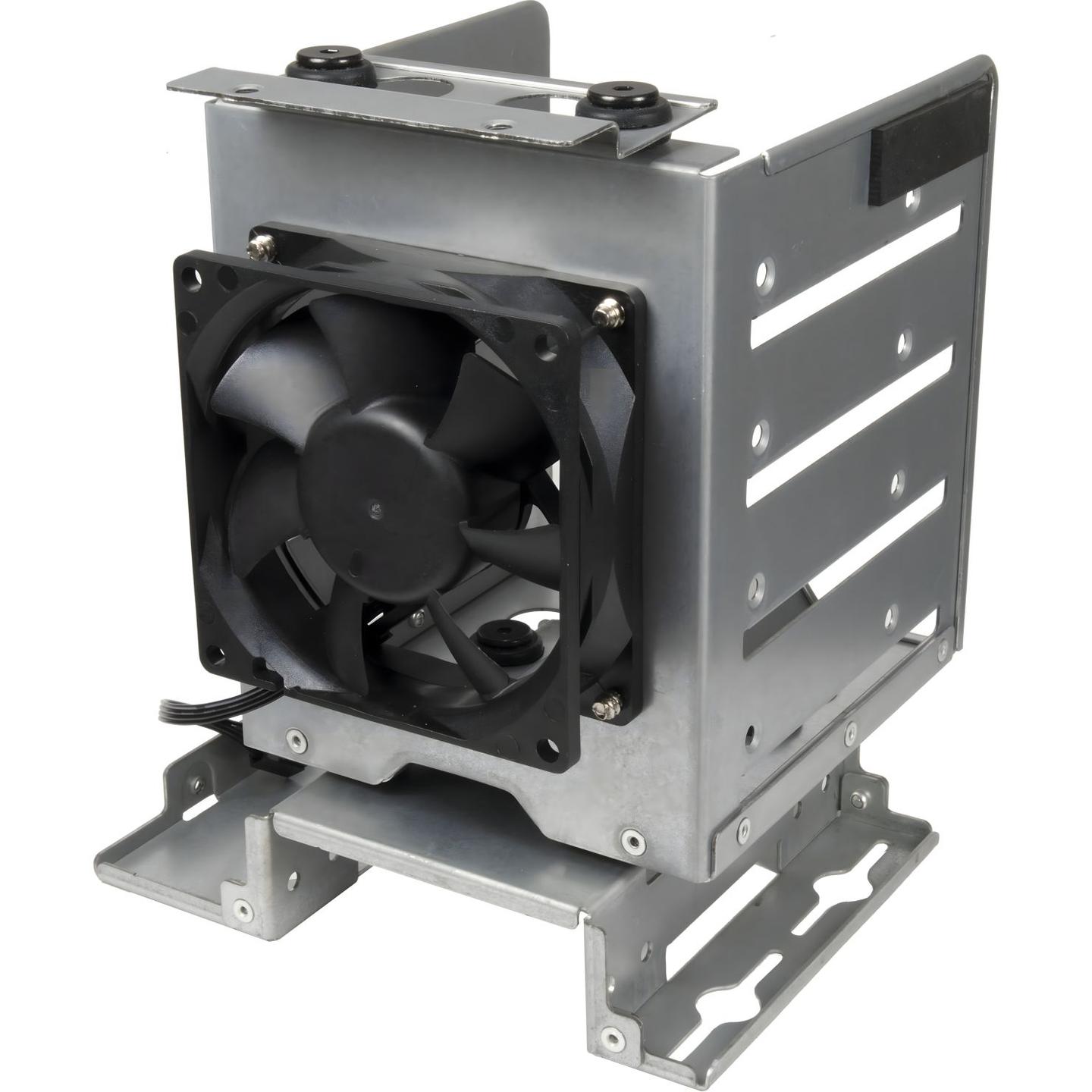 Kornizë montimi për disqe Inter-Tech ER-47045-1, 4 × 3.5", 1 × 2.5", ventilator 80 mm