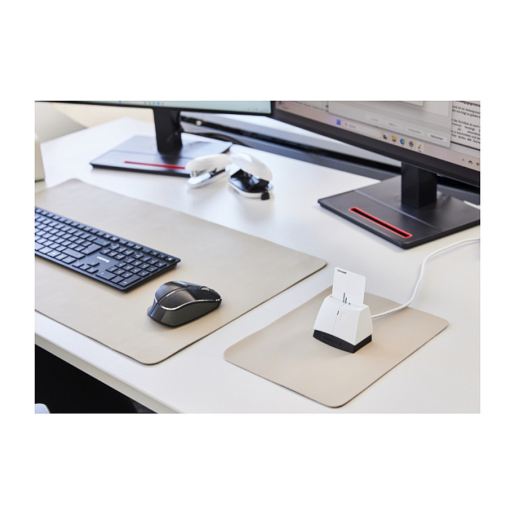 Lexues i Kartave Smart CHERRY ST-1150UB / USB-A / Contact Smart Card / T=0 + T=1 / CCID / ISO 7816 – Gri - 4
