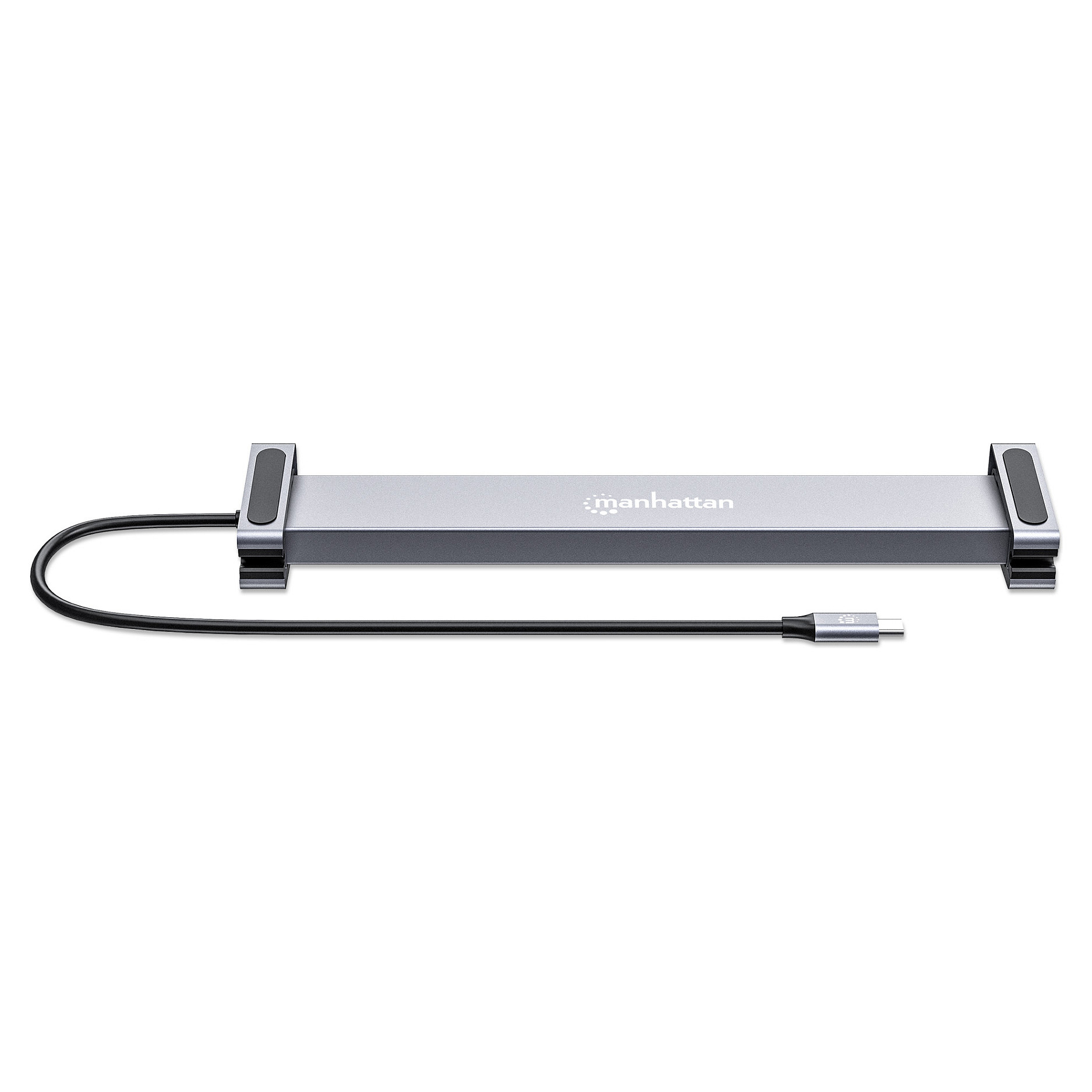Docking station MANHATTAN / 10-in-1 / 4K / USB-C / PD / 2xHDMI - 3