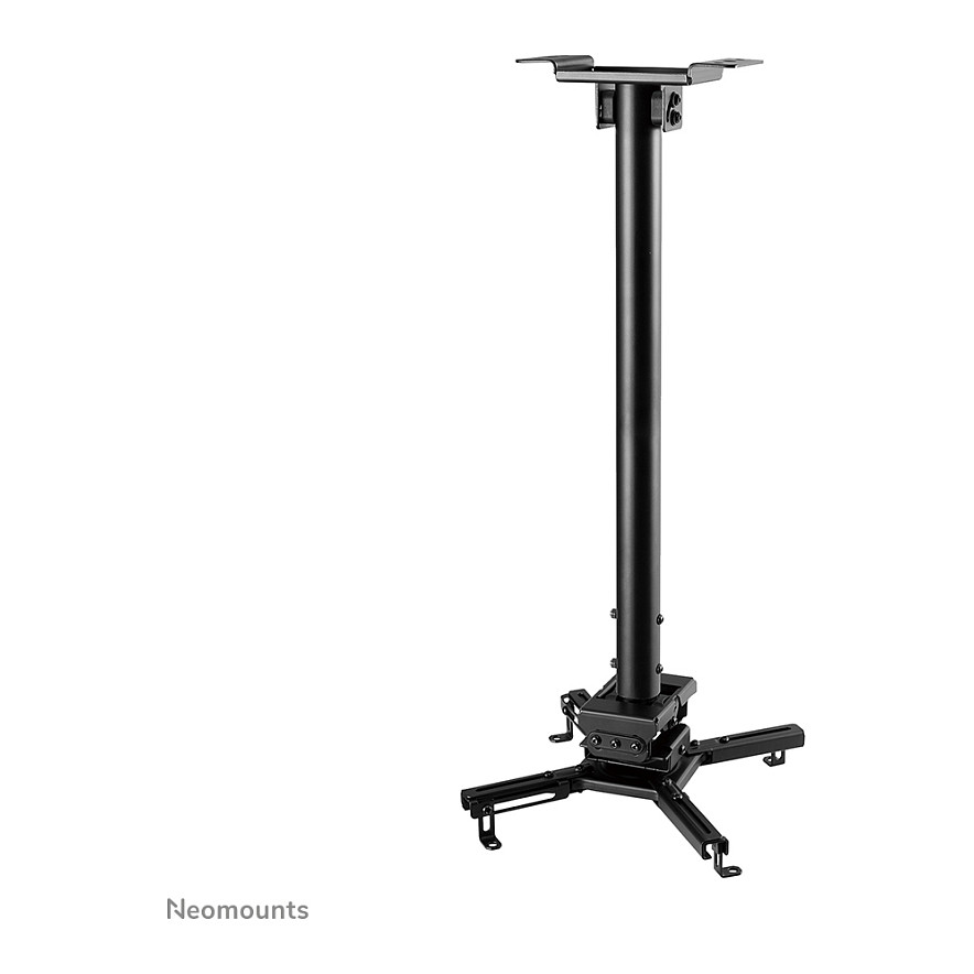 Mbajtëse / Tabelë për projektor  Neomounts CL25-540BL1 – Universal Ceiling Mount for Projectors, Height Adjustable 60.5–90.5 cm, 35 kg - 4