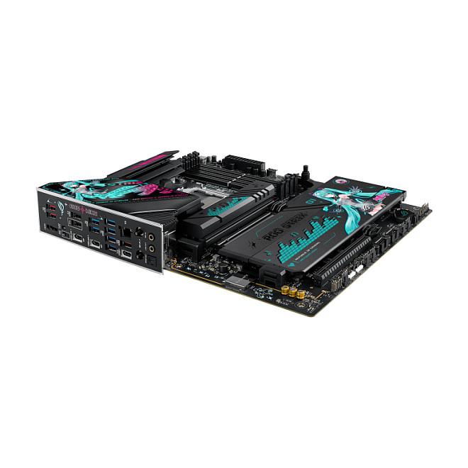 Motherboard ASUS ROG STRIX X870E-H Hatsune Miku Edition, AMD AM5, X870E, DDR5, ATX, PCIe 5.0, Wi-Fi - 7