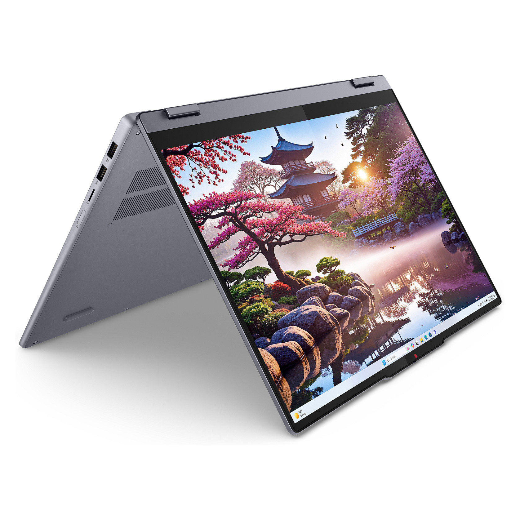 Laptop Lenovo IdeaPad 5 / Ryzen AI 5 340 / 16GB LPDDR5x / 1TB / 16" WUXGA IPS LED Touch / AMD Radeon 840M / DE  - Gri - 7