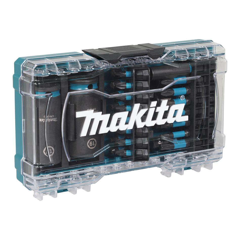 Set Morsash dhe Maja për Vidator Makita E-22903 Impact Black, 30 Pjesë, 1/4", Kuti Plastike - Zezë - 3