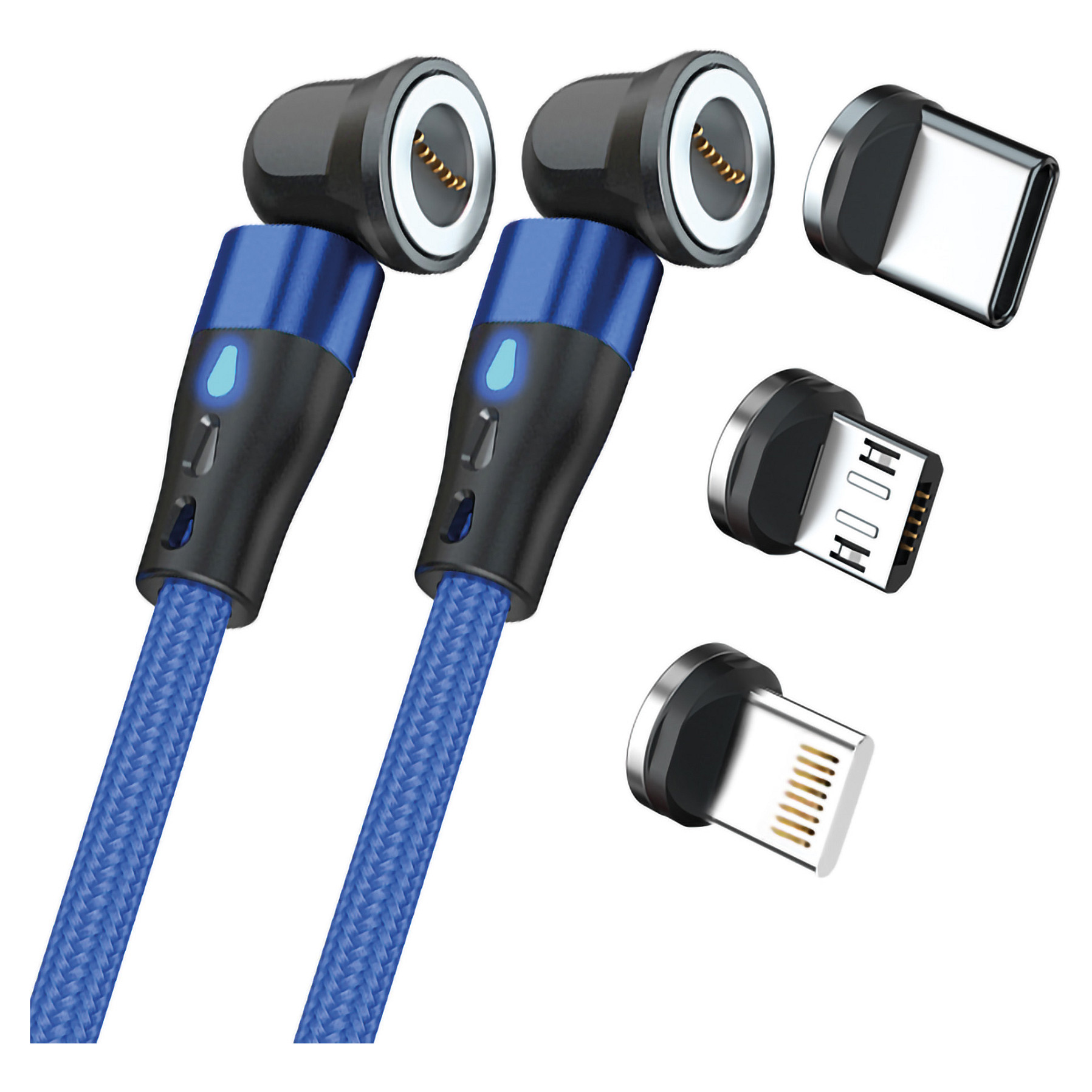 Kabllo RealPower MagneticCharge2 / Magnetike / 1m – Blu