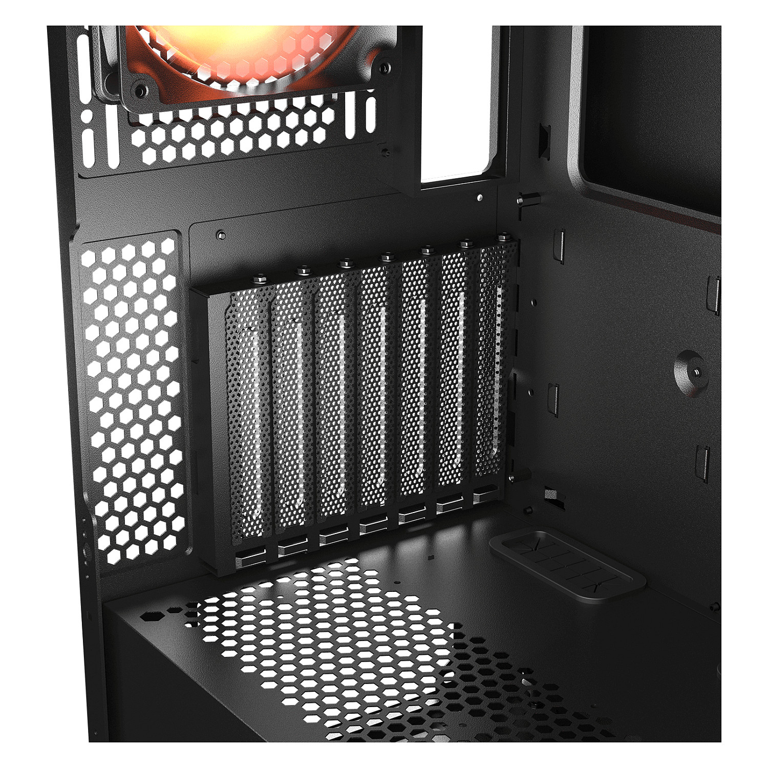 Kasë Midi COUGAR Airface ECO / ARGB – Zezë - 14