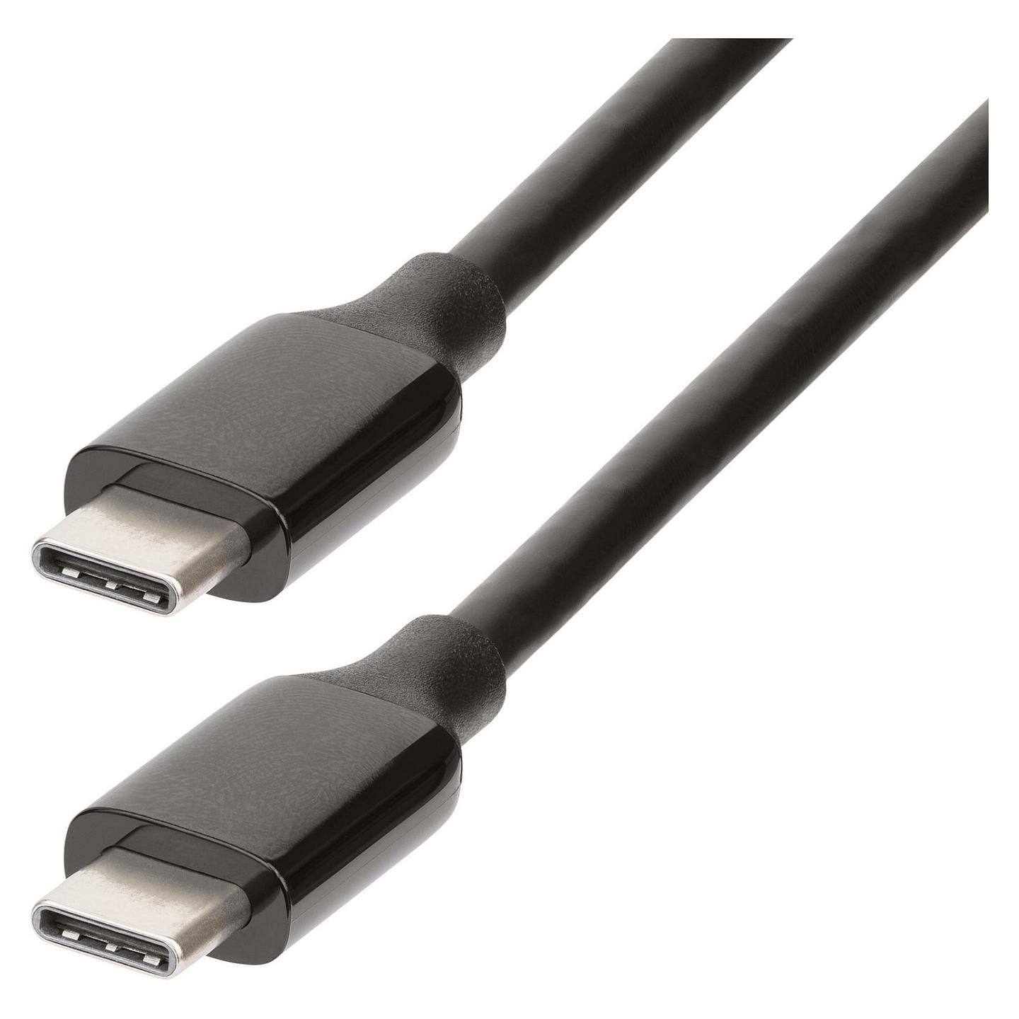 Kabllo USB StarTech.com UCC-3M-10G-USB-CABLE / USB-C në USB-C / USB 3.2 Gen 2 / 10 Gbit/s / PD 60W / 3A / 8K 60Hz / 3m - Zezë - 1