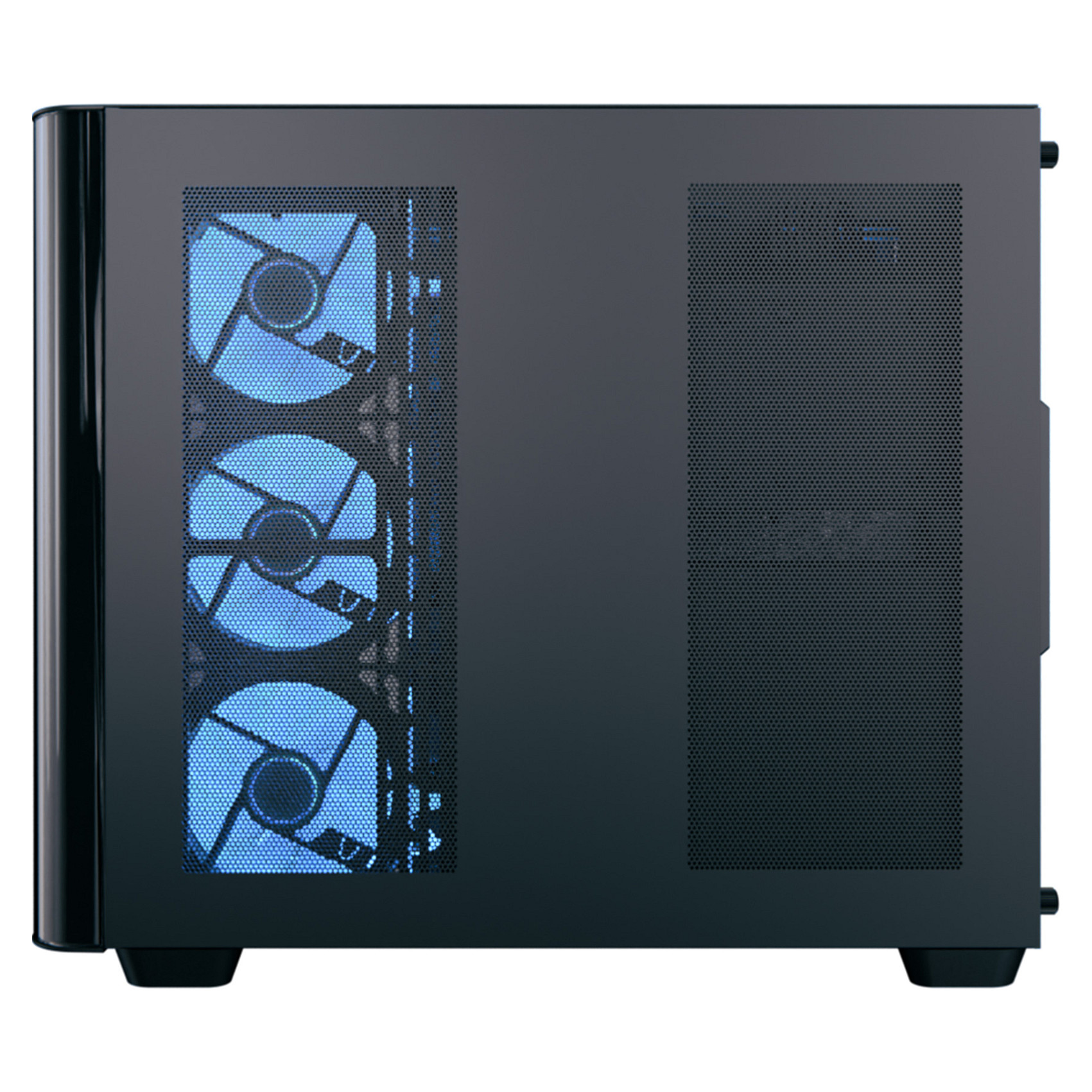 Kasë PC Aerocool P500C / Midi Tower / ATX / Micro-ATX / Mini-ITX / 3x 120mm Side ARGB Fan + 1x 120mm Rear ARGB Fan / Tempered Glass / 2.5"/3.5" HDD / PSU Side - Zezë - 2