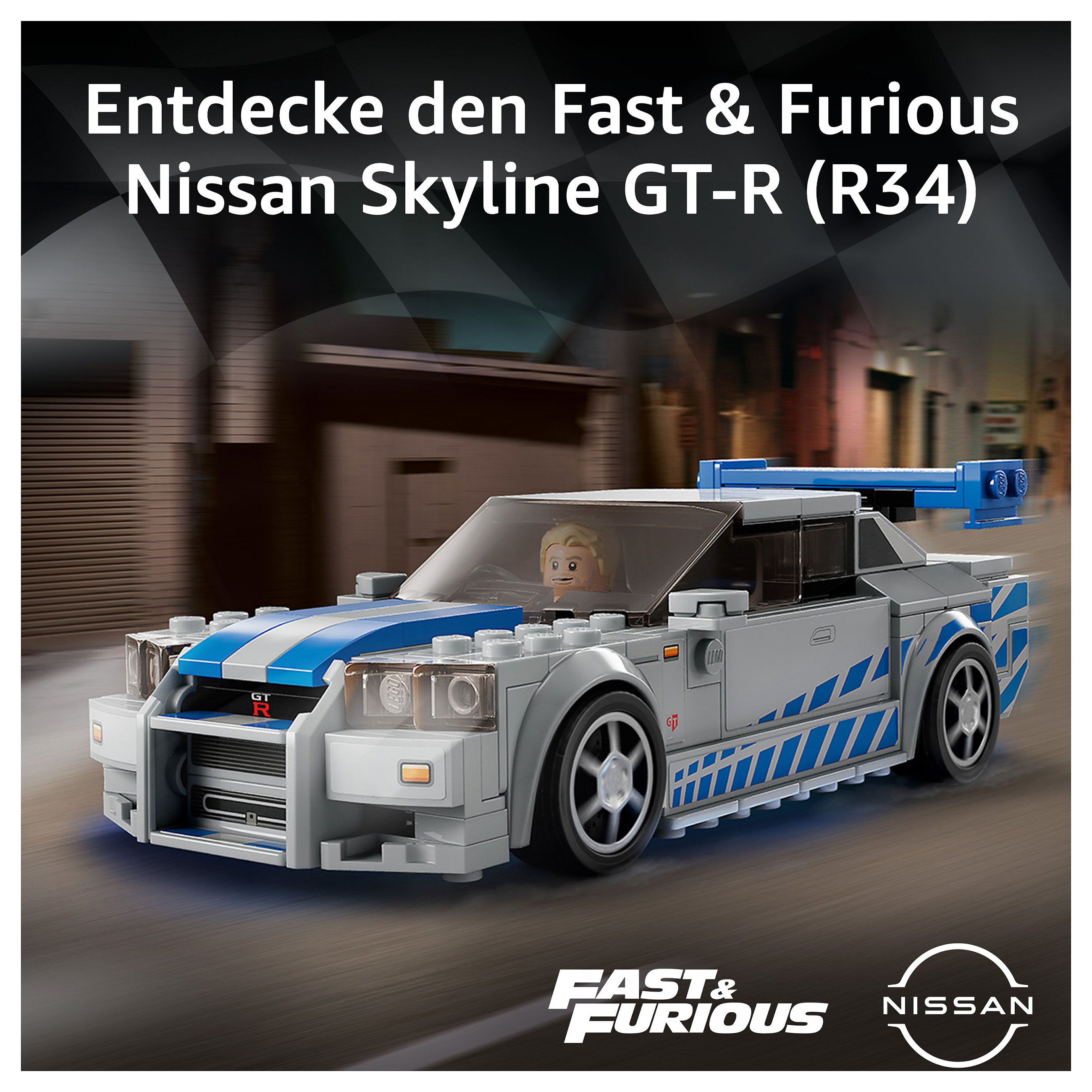 LEGO Speed Champions 2 Fast 2 Furious Nissan Skyline GT-R No. 76917 - 23