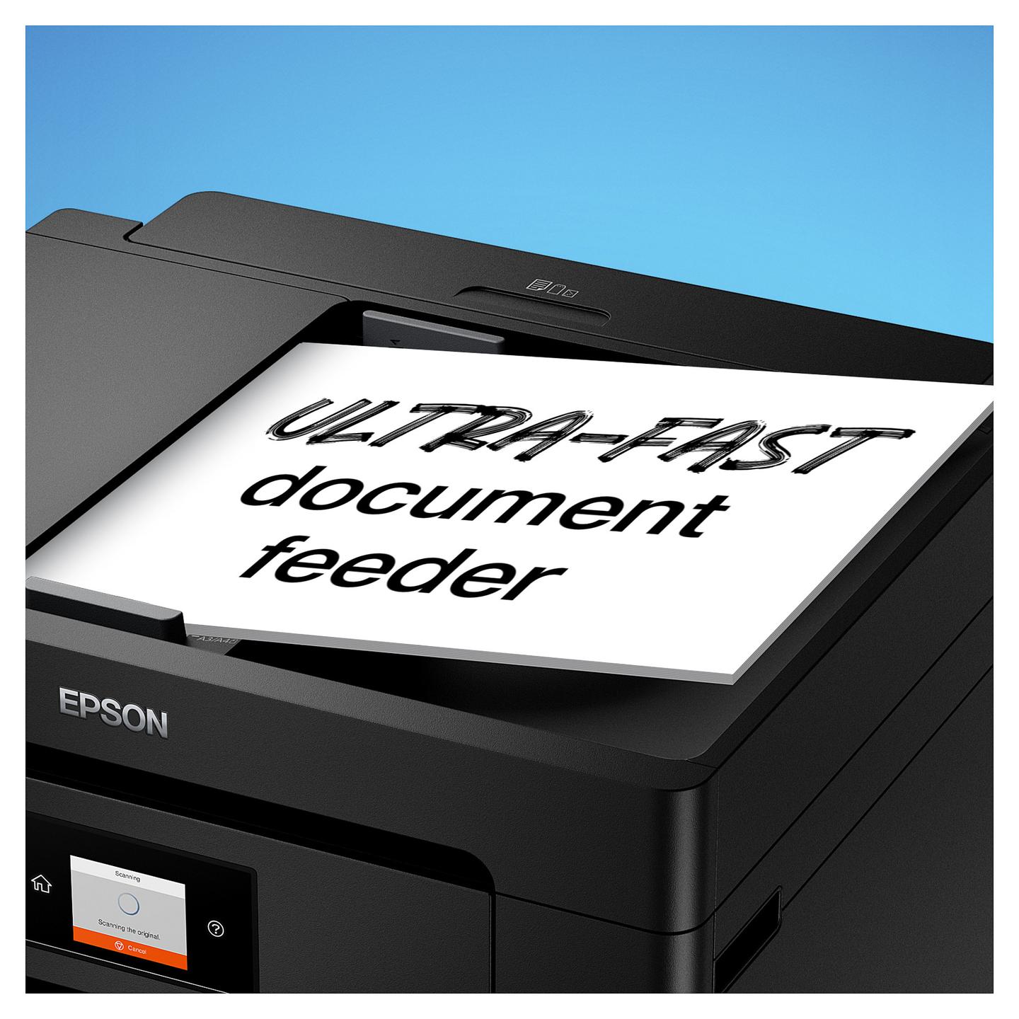 Printer Multifunksional Epson EcoTank ET-M16600, A3, Inkjet, 4800 × 2400 dpi, Printim Bardhezi, Printim Automatik Dyanësh, Wi-Fi, USB, Ethernet - Zezë - 9