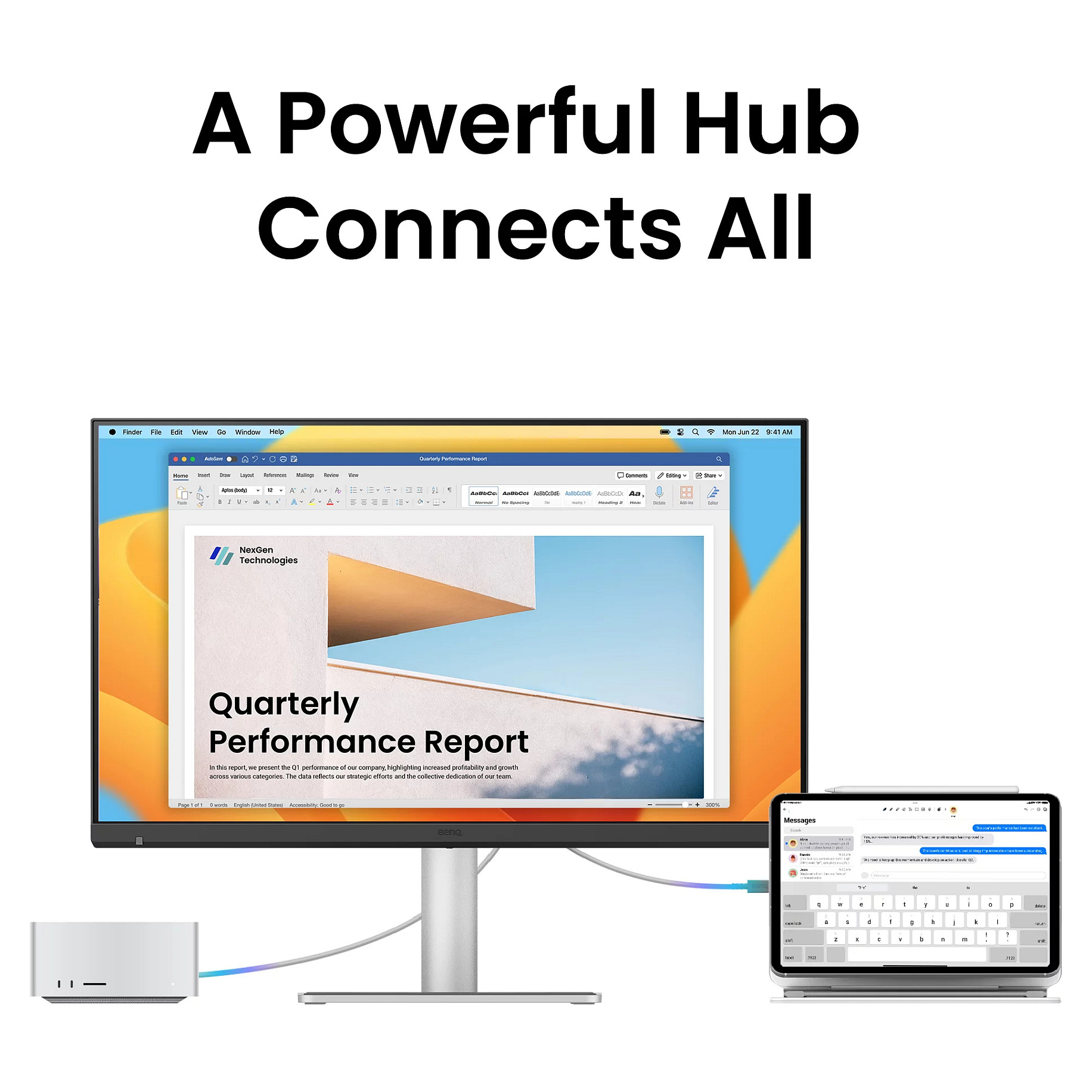 Monitor Lenovo ThinkVision P27h-30 / 27" / QHD IPS / 60Hz / 4ms / HDMI+DP+USB-C - Bardhë - 12