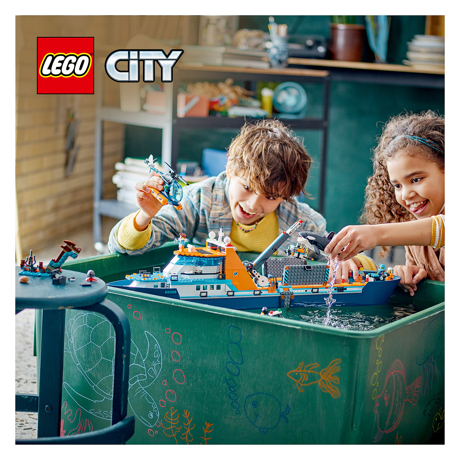LEGO City Anija e Kërkimit në Arktik 60368 - 18