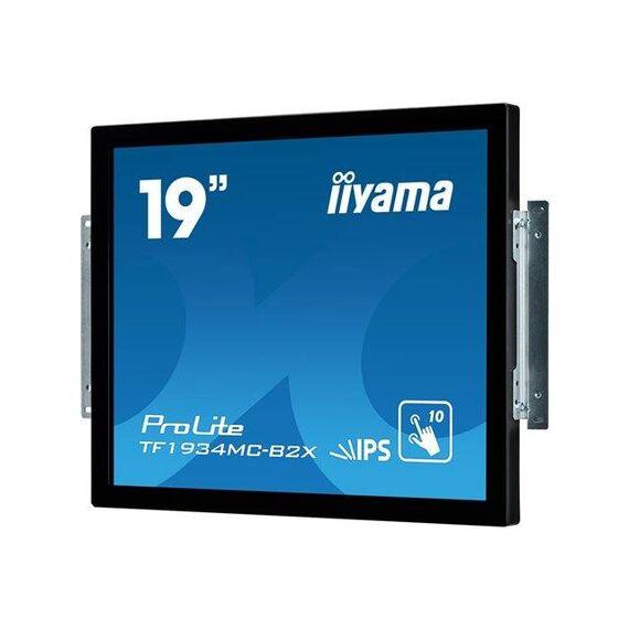 Monitor Touch Iiyama ProLite TF1934MC-B2X / 19″ / SXGA IPS Touch / 60 Hz / 14 ms / DVI + VGA + USB - Zezë - 2