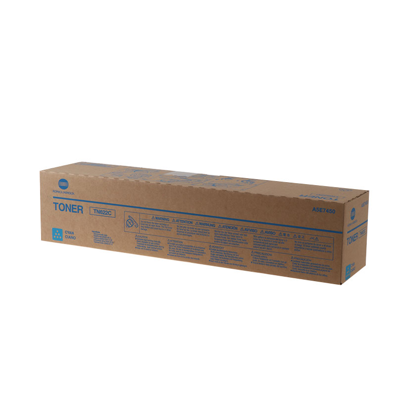 Toner Konica Minolta TN622C / A5E7450 – Blu - 1