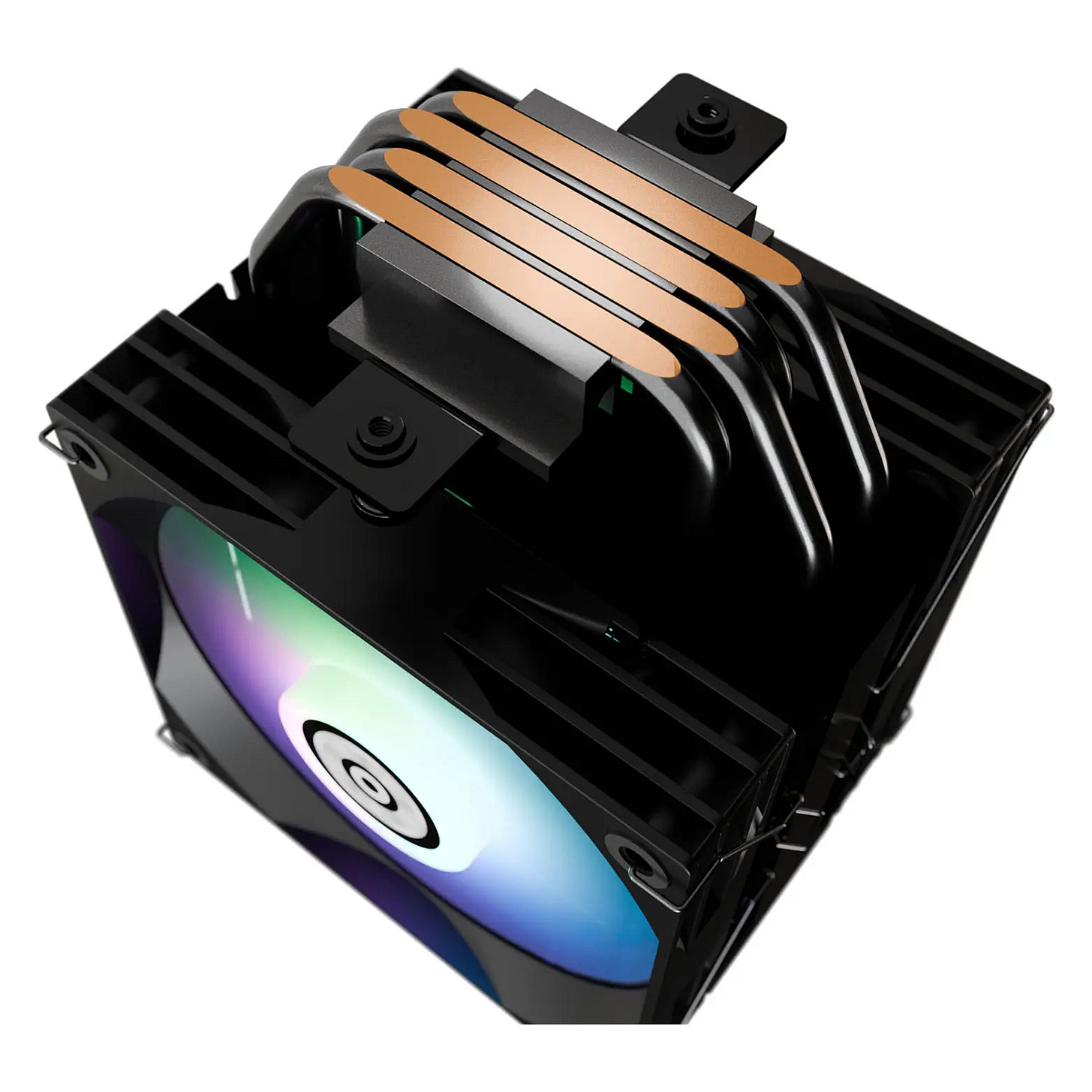 Ftohës për Procesor Enermax Air CPU Cooler ETS-T41D 2x120mm Digital ARGB e zezë - 3