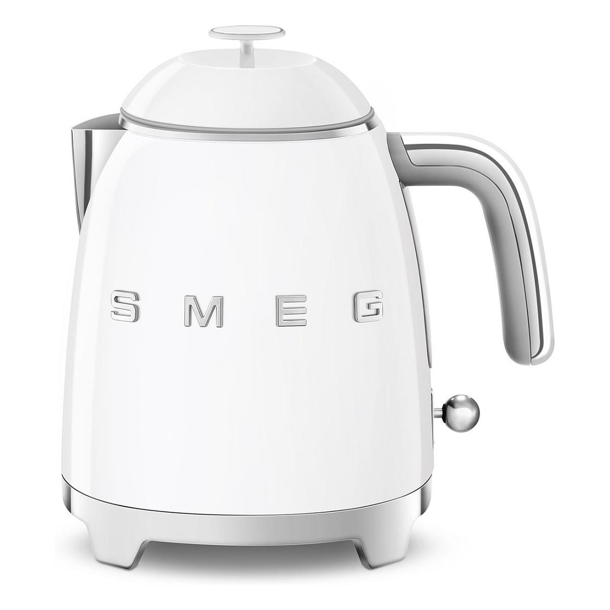 Çajnik Elektrik Smeg KLF05WHEU, 0.8L, 1400W, 360° – Bardhë