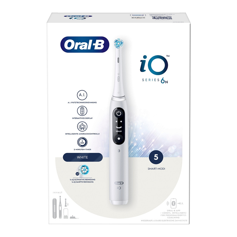 Furçë dhëmbësh elektrike Oral‑B iO Series 6 – Bardhë - 2