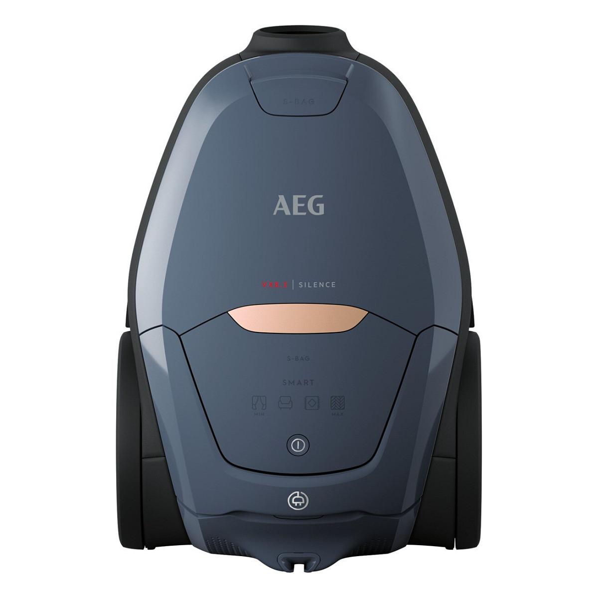 Fshesë me Vakum AEG VX82-1-5DB / 600W / 185AW / HEPA / PureSound / 57dB / 3.5L / 12m – Zezë/Blu - 9