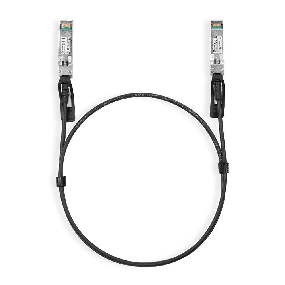 Aksesorë për Rrjet TP-Link TL-SM5220-1M / 10G SFP+ / DAC / 1m / SFP+ në SFP+ – Zezë
