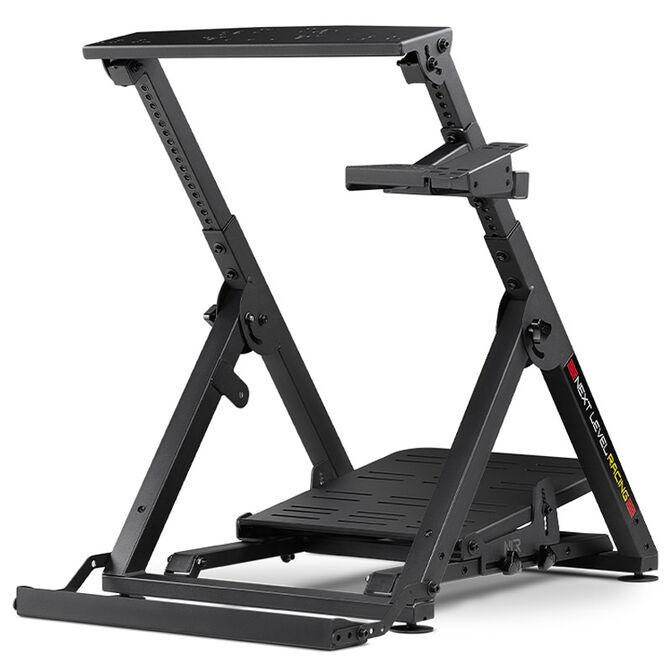 Aksesor për Karrige Next Level Racing Wheel Stand 2.0 / Foldable / Adjustable Wheel & Pedal Plate / Gear Shifter Support – Zezë - 2