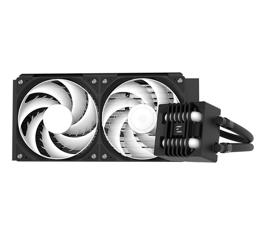 Ftohës për Procesor Zalman ALPHA2 SE A24 / 240mm / 2x120mm / ARGB / PWM / AIO - Zezë - 2