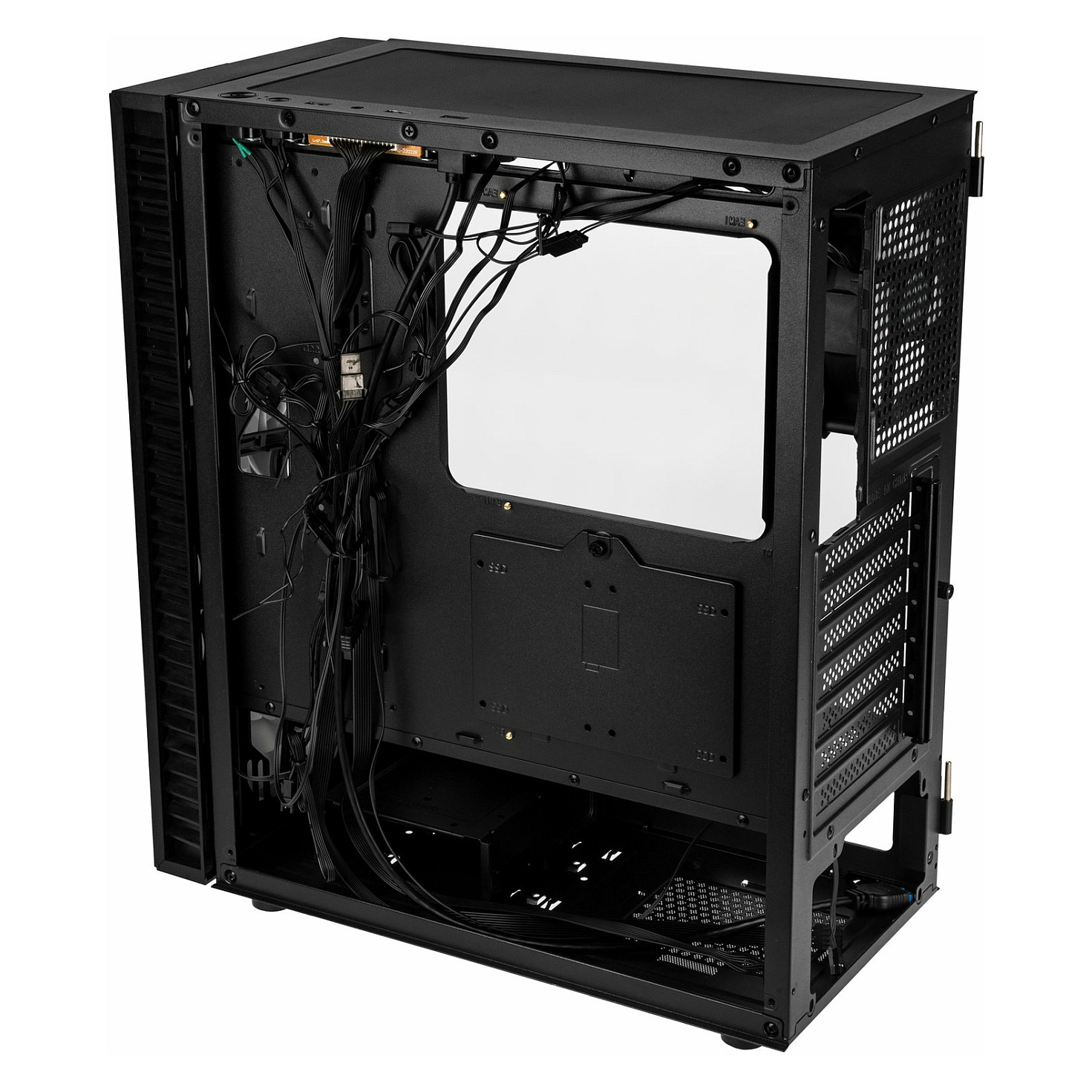 Kasë PC Kolink Observatory HF Glass ARGB / Midi Tower / ATX / 6x ARGB Fan / Tempered Glass - Zezë - 9