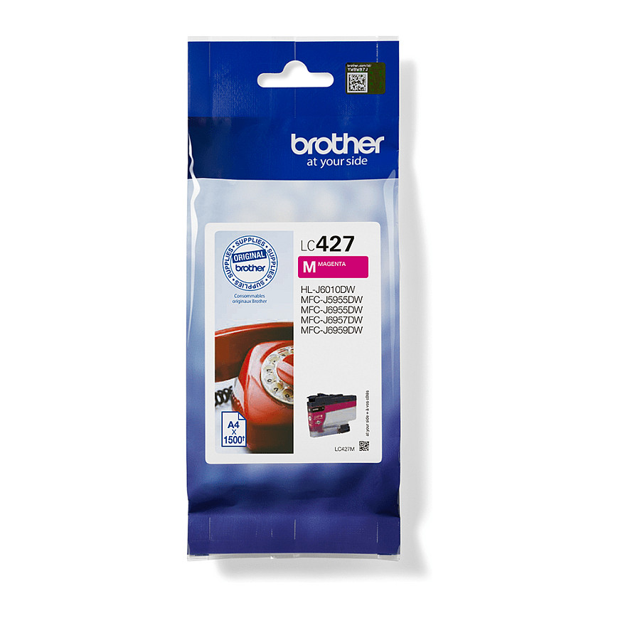 INK Brother LC-427M / 1500 faqe – Rozë - 1