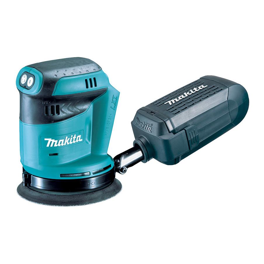 Makinë Lëmuese Ekscentrike Makita DBO180Z LXT, 18V, 125mm, 7000-11000opm, 2.8mm - Zezë/Blu