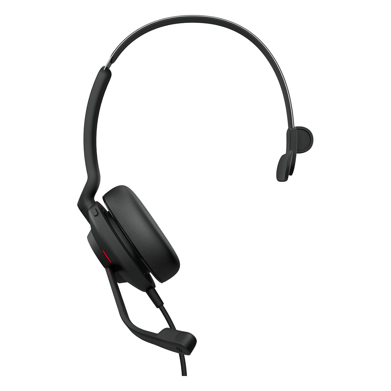 Kufje me kabllo Jabra Evolve2 30, USB-A, Mono, UC, 92 g - 2