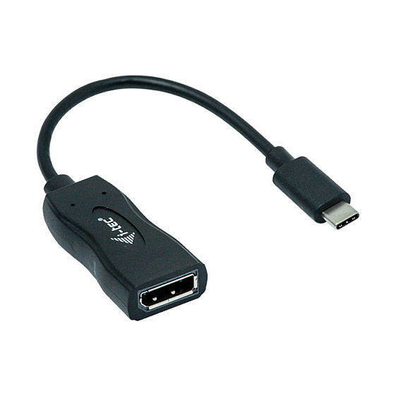 Adapter i-tec USB-C në DisplayPort 4K/60Hz / 0.15m / i zi - 3
