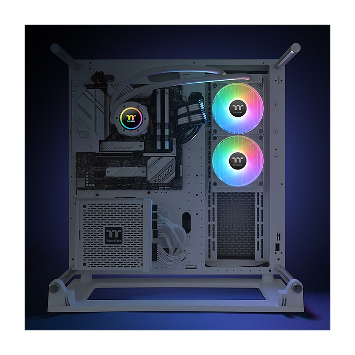 Ftohës për Procesor Liquid Cooler Thermaltake TH240 V2 ARGB Sync Snow Edition All‑In‑One - 7