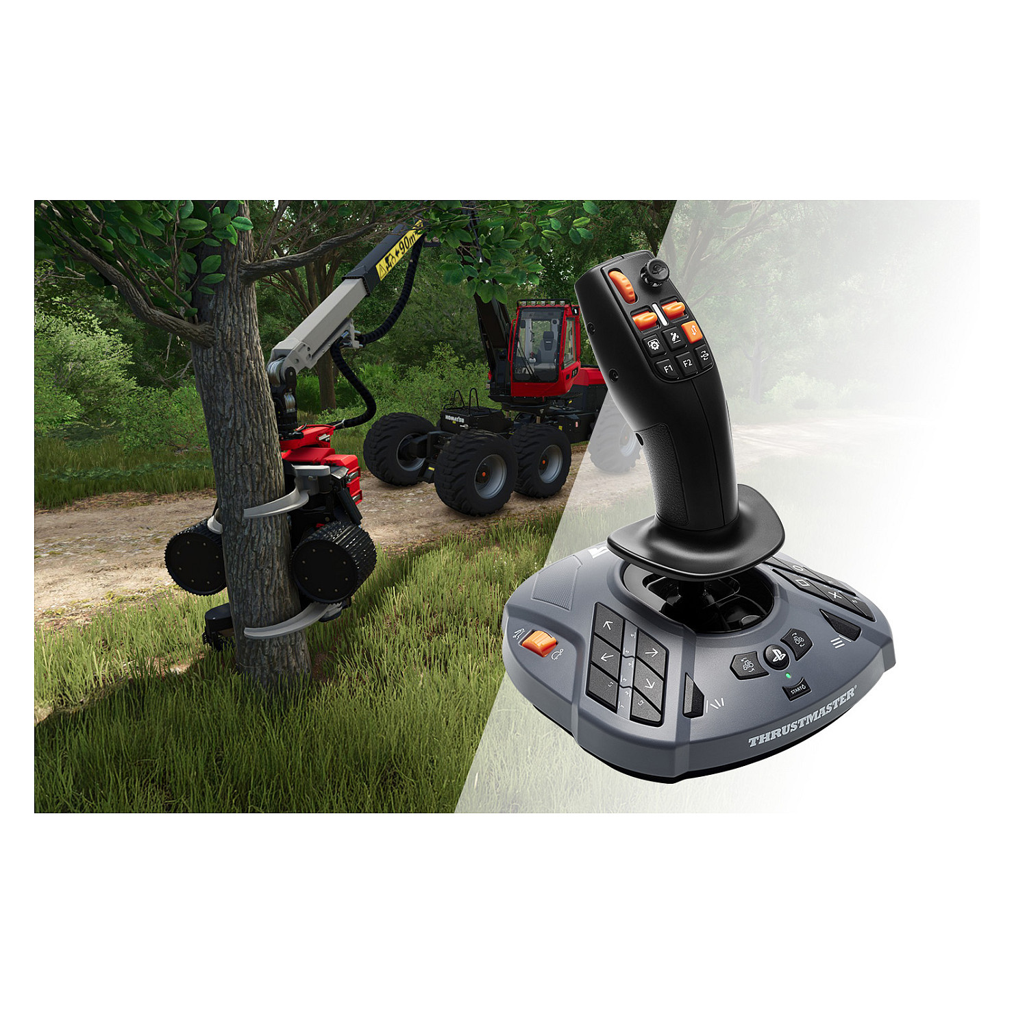 Kontroller Timon Thrustmaster T128 SimTask Farming Pack - Zezë - 10