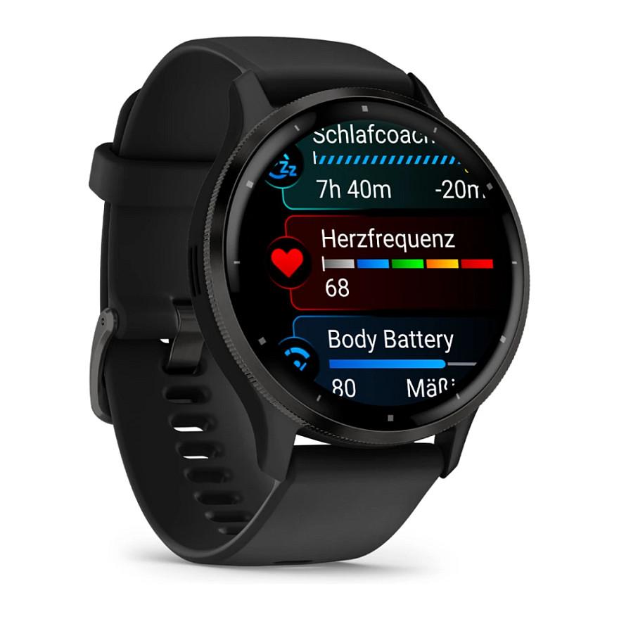 Orë e mençur Garmin Venu 3 / 010-02784-00 / 45mm / AMOLED / Bluetooth / Wi-Fi / GPS / 8GB - Zezë - 3