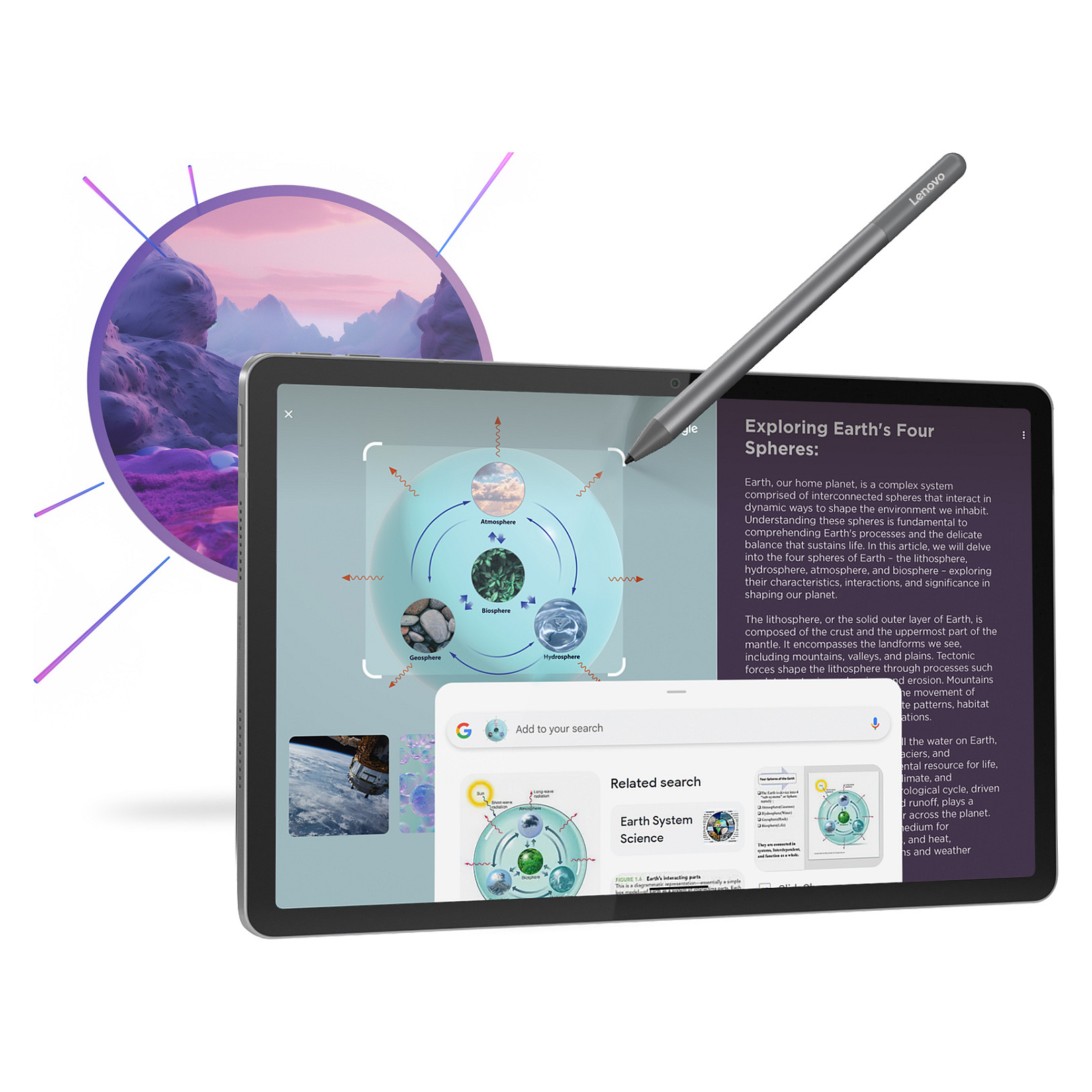 Tablet Lenovo IdeaTab 11" / 8GB LPDDR4 / 128GB / Wi‑Fi / Android – Gri - 20