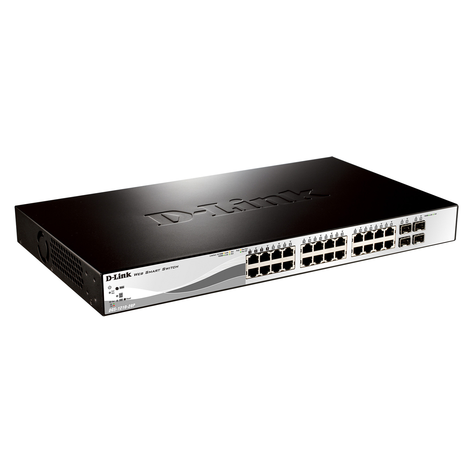 Switch D-Link DGS-1210-28P/E M / 24+4 Porte / Gigabit PoE+ - 2