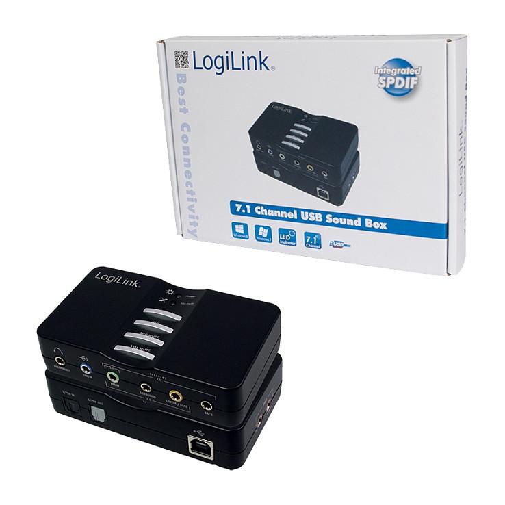 Sound Card USB LogiLink UA0099, Dolby 7.1, 8 Kanale, USB 2.0, 3.5mm, S/PDIF - Zezë - 2