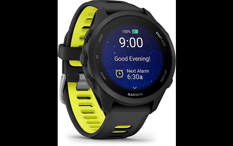 Orë e mençur Garmin Forerunner 170 Music, GPS, 1.2" AMOLED, 4GB, Wi-Fi, Bluetooth - Zezë - 3