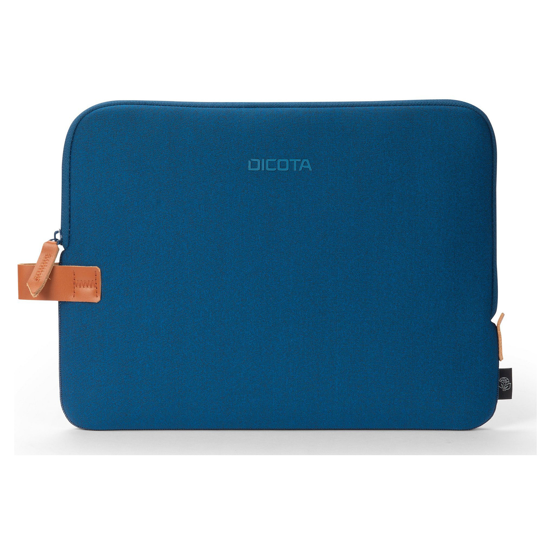 Çantë për laptop DICOTA Skin URBAN D32156-RPET / Sleeve / 16" / Recycled Polyester / Neoprene / Faux Fur Lining / Water-Repellent - Blu 