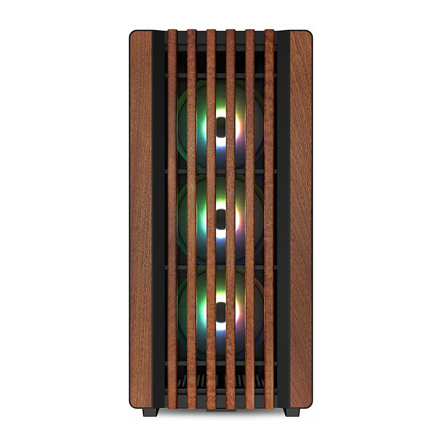 Kasë Midi Sharkoon Rebel C70M, RGB, e zezë - 11