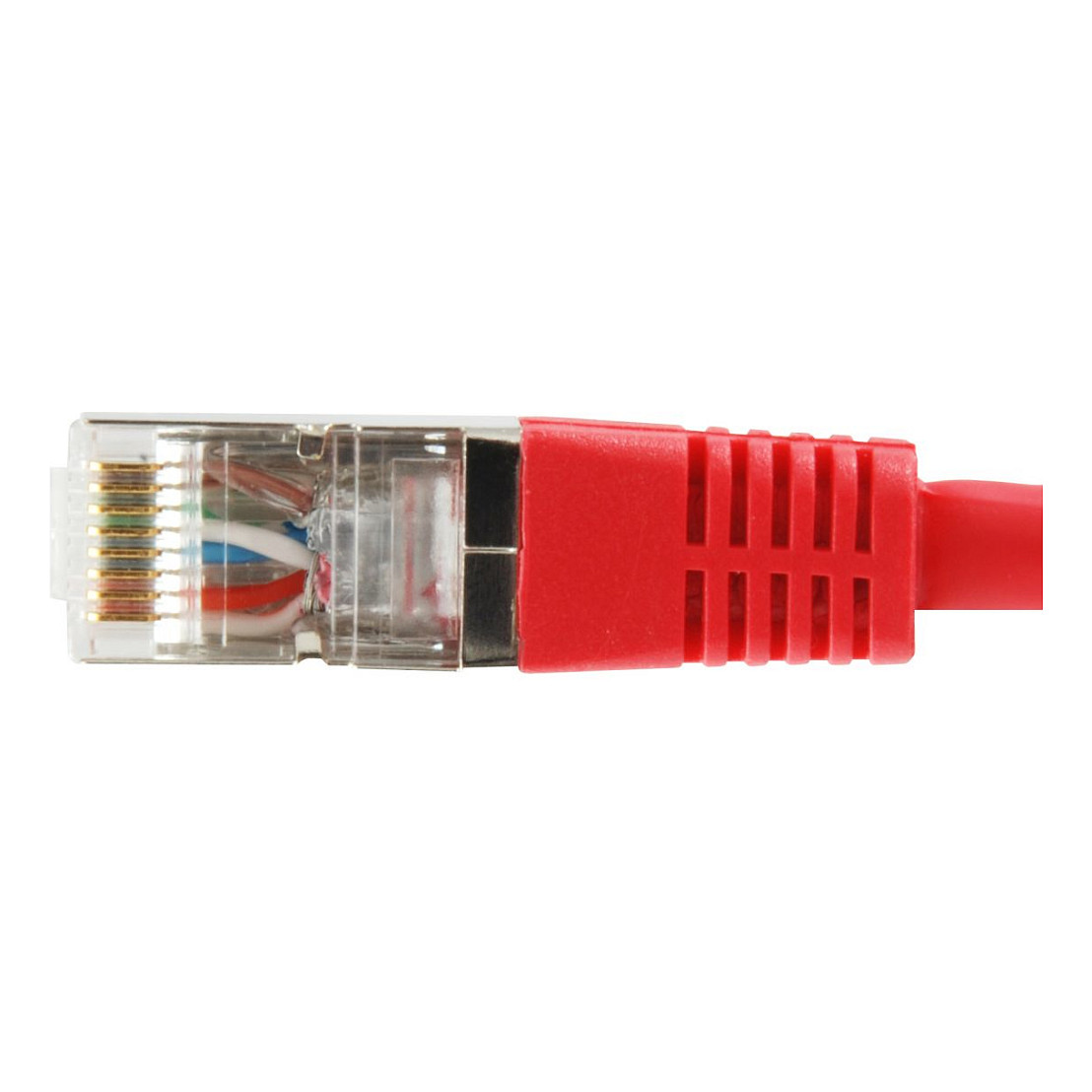 Kabllo për Rrjet Equip Patch Cable Cat6A S/FTP / 2xRJ45 / 20.00m / Kuqe / LSZH – Polybag - 4