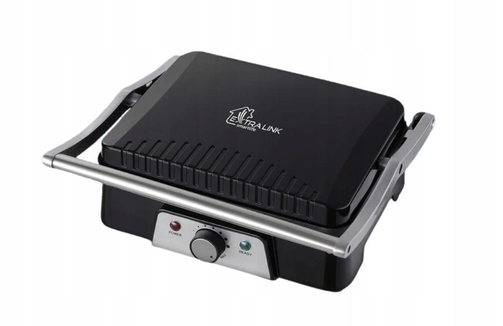 Grill Elektrik Extralink Smart Life SJ-36, 2000W, 1334cm², Kontakt, 180° - Zezë